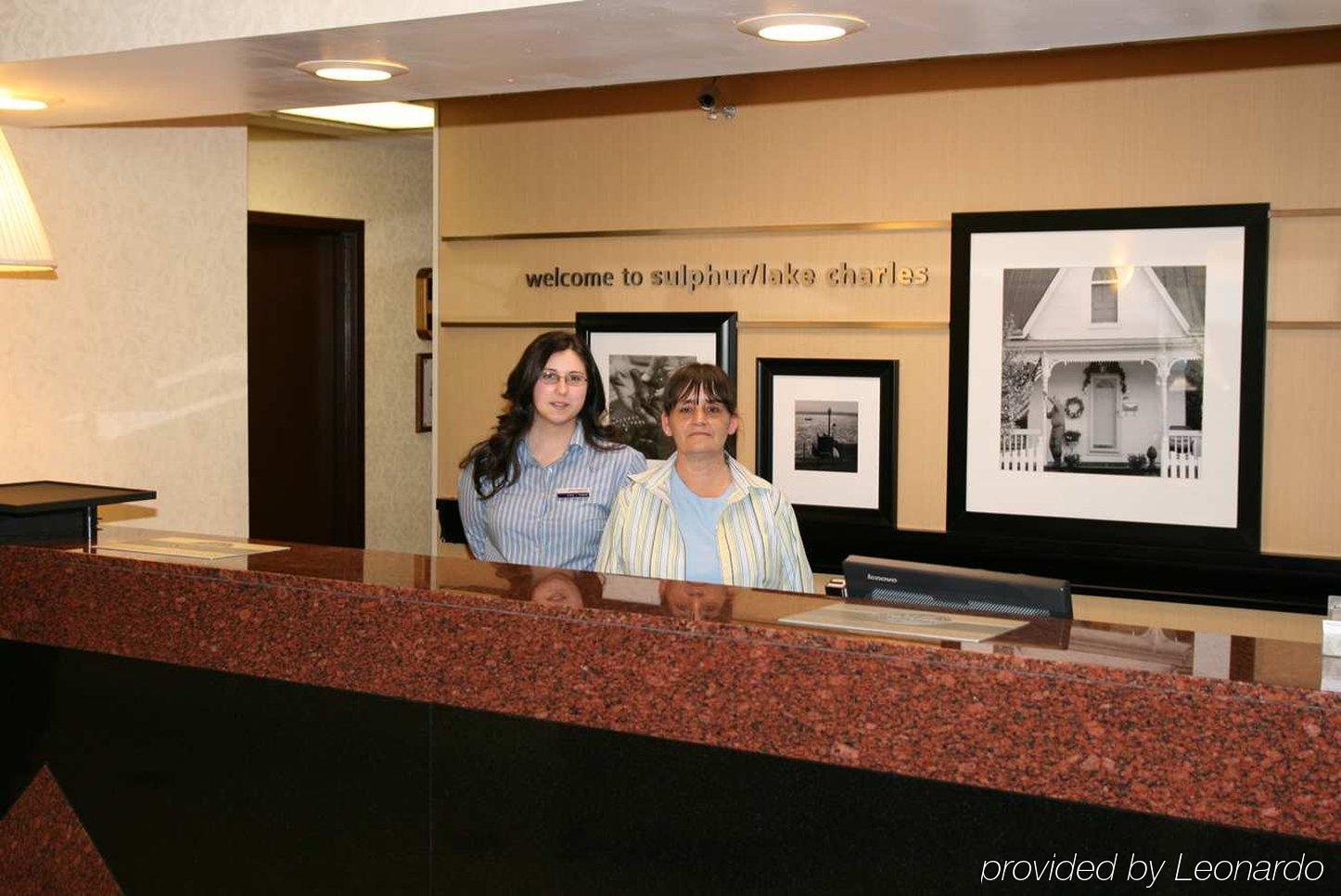 Hampton Inn Sulphur Lake Charles Inreriör bild